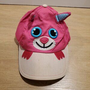 Ears Hat Ear hat cap kid child pink cute face